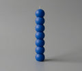 Blue Stacked Sphere Candle